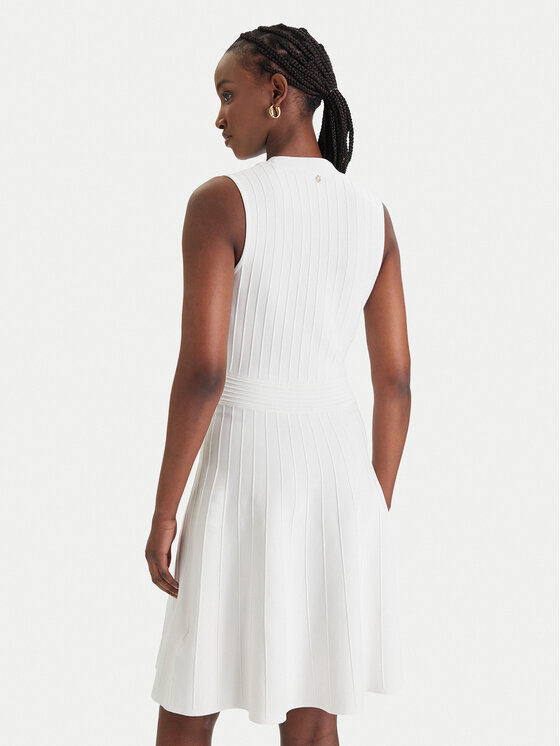 Guess Guess Strickkleid W6GK53 Z0658 Weiß Regular Fit