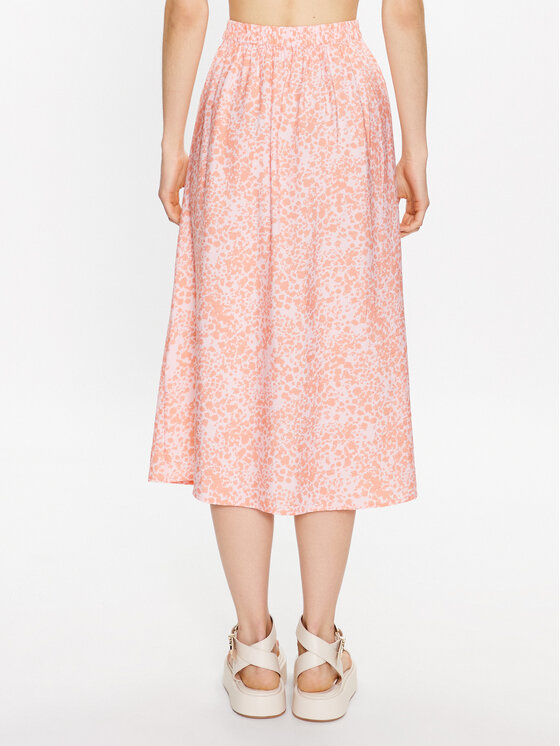 Moss Copenhagen Moss Copenhagen Gonna midi 17511 Rosa Basic Fit