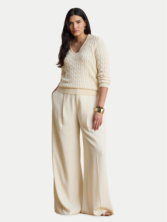 LAUREN RALPH LAUREN LAUREN RALPH LAUREN Džemper 200888795011 Krem Relaxed Fit