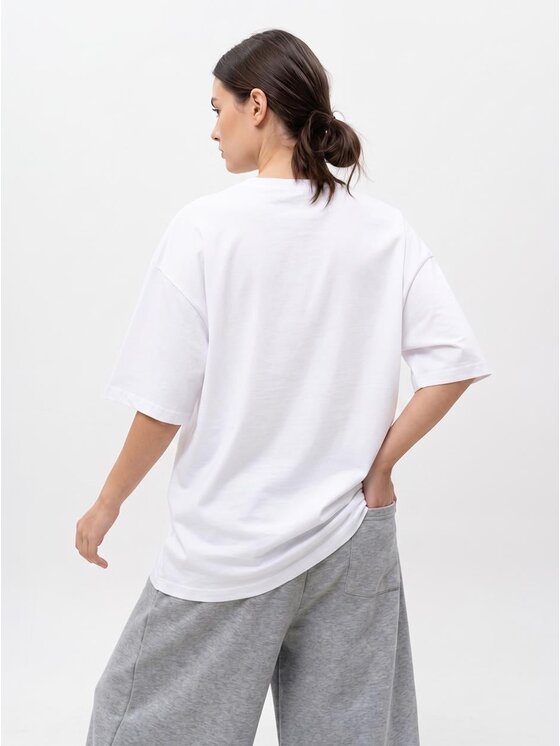 Jigga Wear Jigga Wear T-Shirt 132158 Biały Oversize