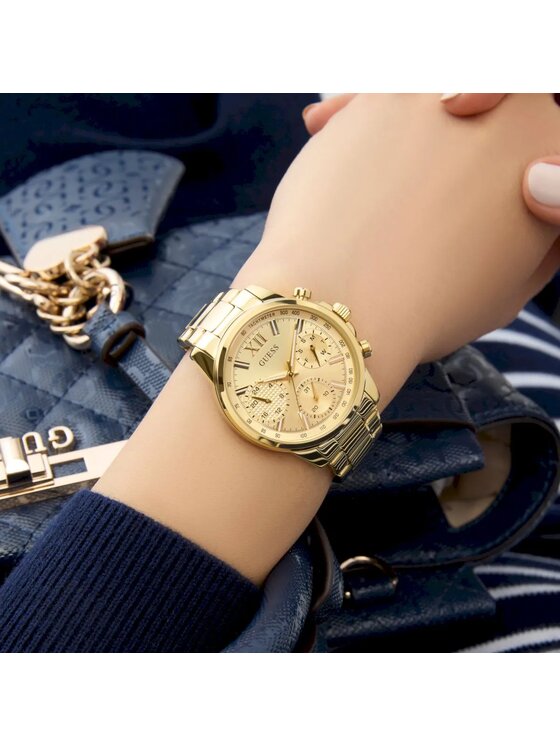 Guess Guess Zegarek GW0933L2 Złoty