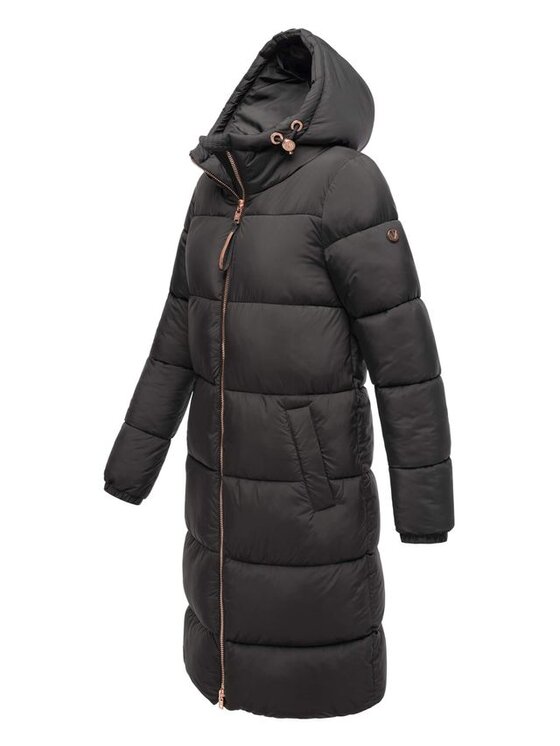 Marikoo Marikoo Kurtka zimowa Nomadiaa Czarny Casual Fit