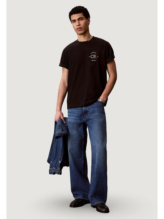 Calvin Klein Jeans Calvin Klein Jeans T-shirt LV04RE825G Nero Casual Fit