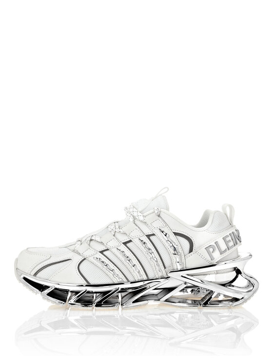 Plein Sport Plein Sport Sneakersy 19643 Biały