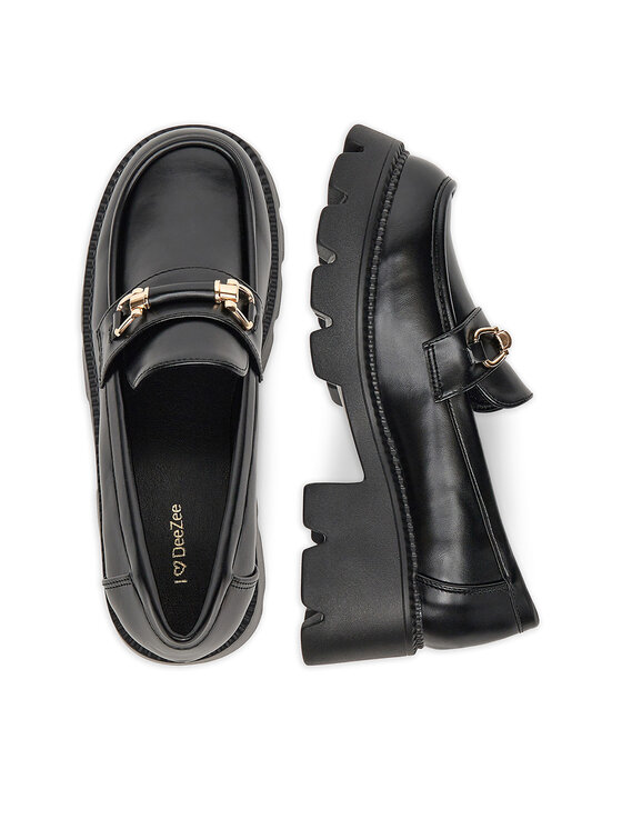 DeeZee DeeZee Loafers FBD-20306 Čierna