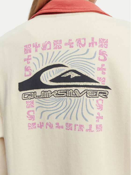 Quiksilver Quiksilver Fliis Sungai Block EQWFT03192 Kreemjas Oversize