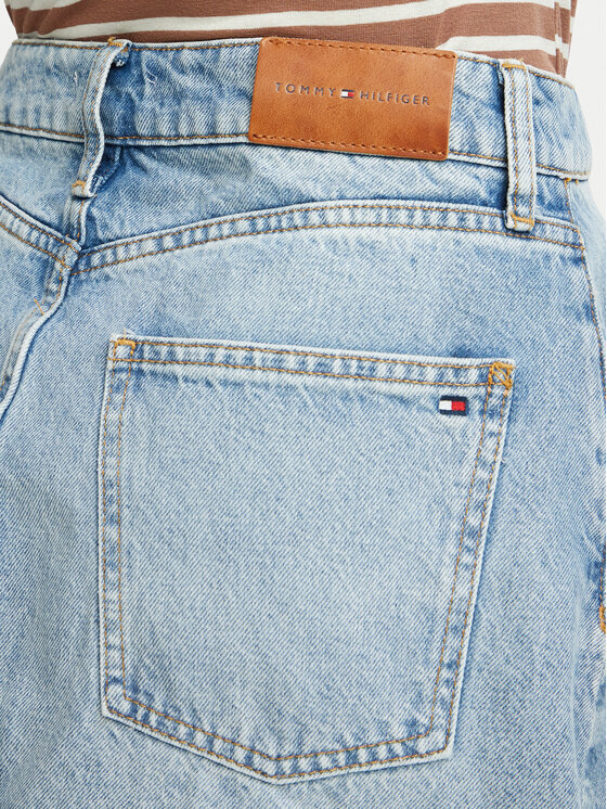 Tommy Hilfiger Tommy Hilfiger Teksaselik WW0WW50007 Sinine Regular Fit