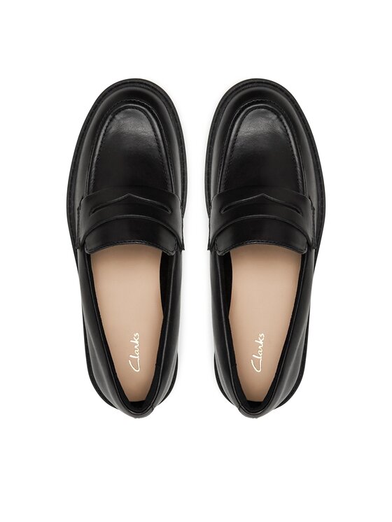 Clarks Clarks Lords Orinoco 2 Penny 261747864 Μαύρο