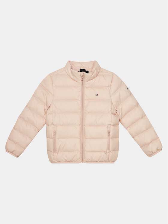 Tommy Hilfiger Prechodná bunda Essential KS0KS00568 M Ružová Regular Fit