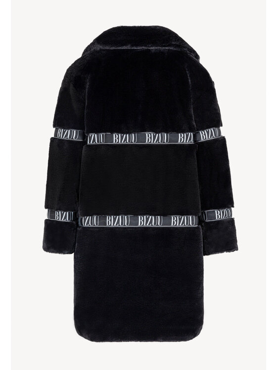 BIZUU BIZUU Kabát FLORENCE Černá Standard Fit