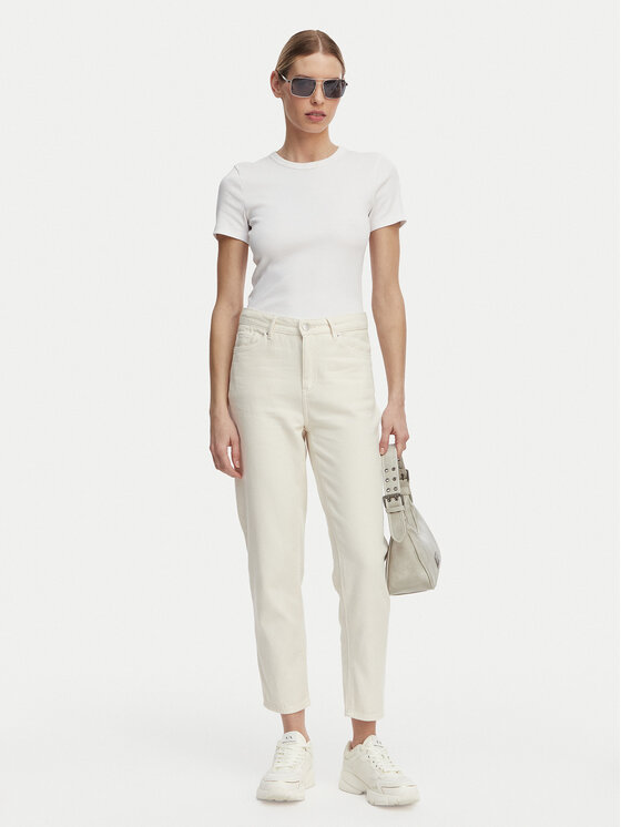 Armani Exchange Armani Exchange Jeansy XW000073 AF12858 U1003 Krémová Relaxed Fit