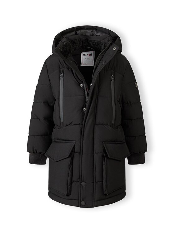 minoti minoti Kurtka zimowa 27coat118 Czarny Regular Fit