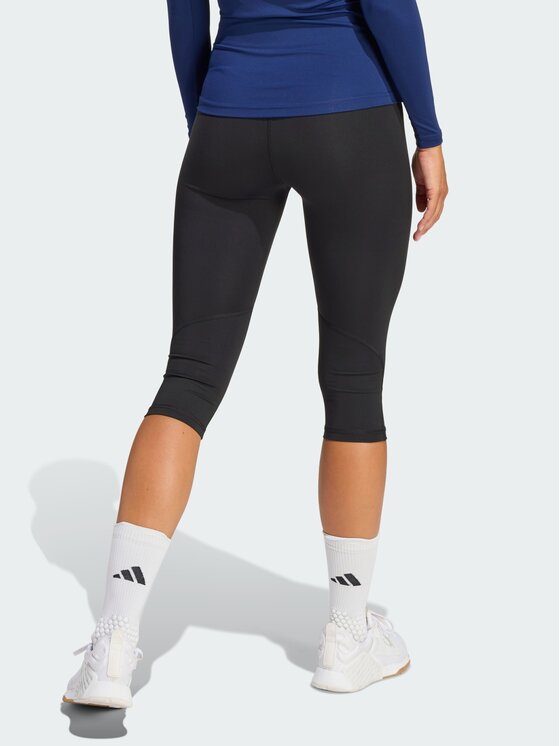 adidas adidas Legginsy 152343 Błękitny Fitted Fit