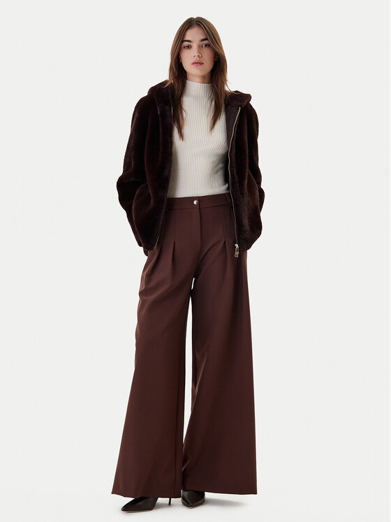 Dixie Dixie Futro V330Y003A Brązowy Regular Fit