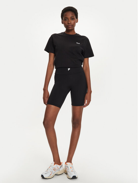Fila Fila T-särk Biendorf FAW0452 Must Regular Fit
