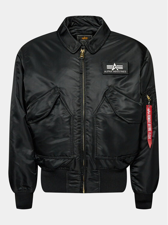 Alpha Industries Alpha Industries Kurtka bomber Cwu 45 100102 Czarny Regular Fit