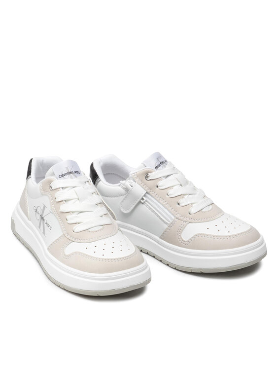 Calvin Klein Jeans Calvin Klein Jeans Sneakersy Low Cut Lace-Up Sneaker V3B9-80115-1355 M Biały
