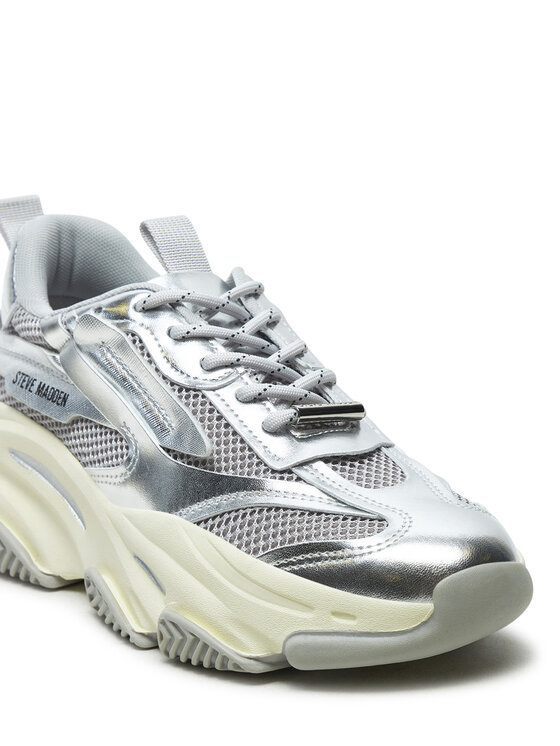 Steve Madden Steve Madden Sneakersy Possession-E SM19000033 Srebrny