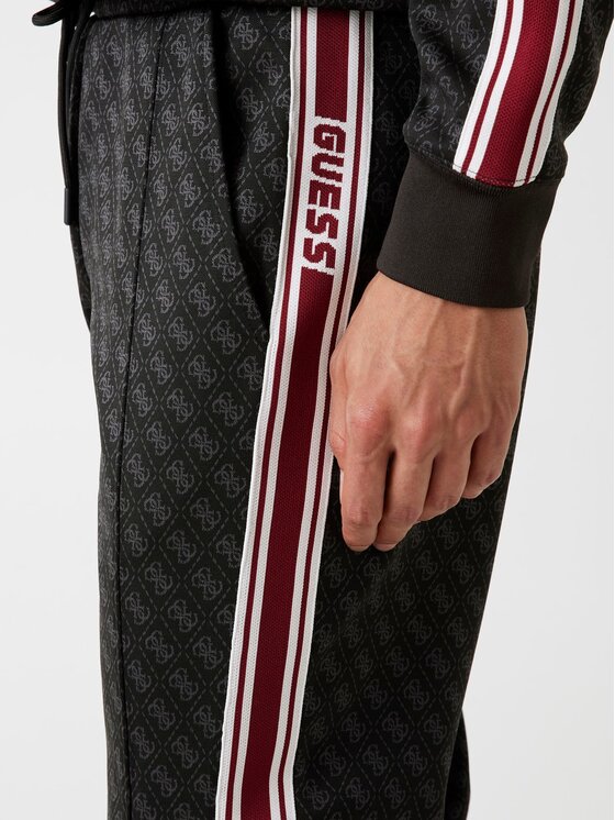 Guess Guess Spodnie materiałowe 179263 Czarny Regular Fit