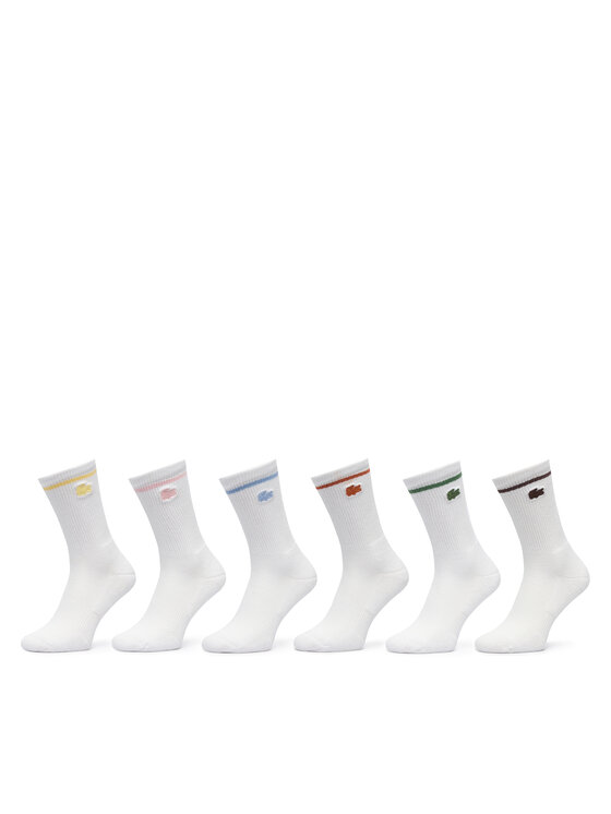 Lacoste Lacoste Dlhé ponožky RA9188 Biela
