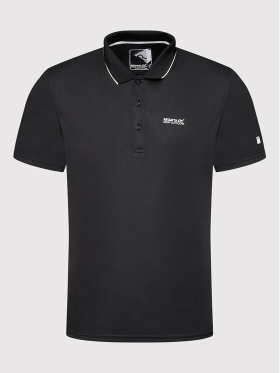 Regatta Regatta Polo Maverik V RMT221 Czarny Regular Fit