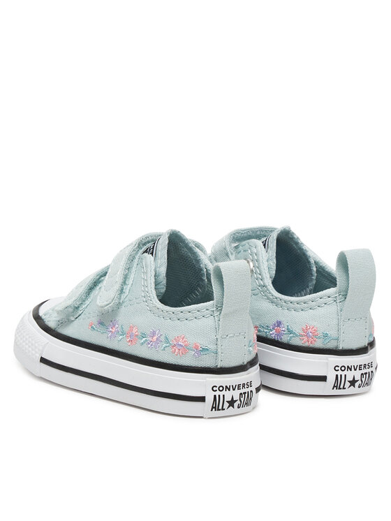 Converse Converse Кеди Chuck Taylor All Star Florals A11785C Світло-синій