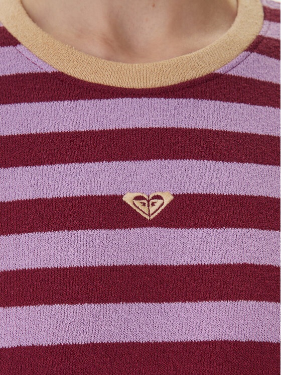 Roxy Roxy Majica Daylight Dancer ERJKT04403 Ljubičasta Relaxed Fit