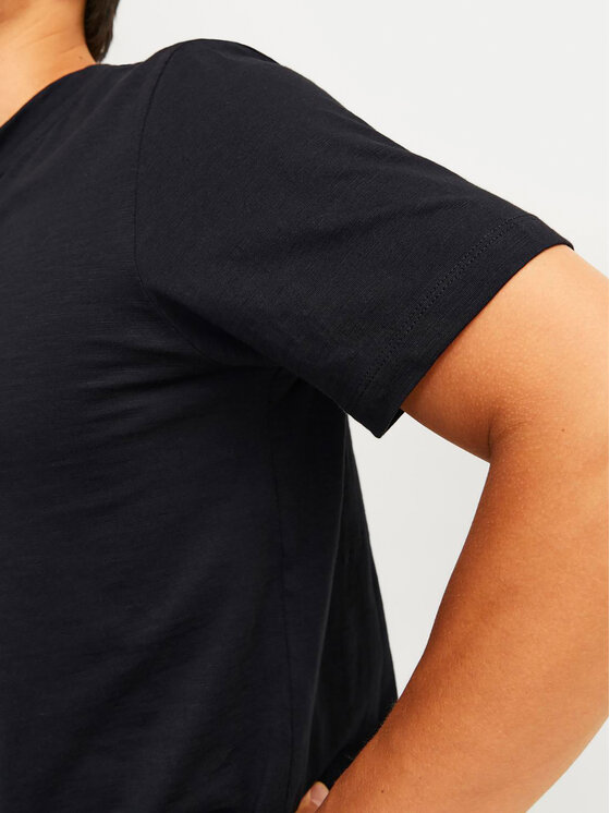 Jack&Jones Jack&Jones T-krekls Jprblunixs 12257965 Melns Slim Fit