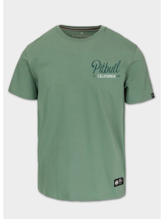 PITBULL PITBULL T-Shirt SAN DIEGO BORN Zielony Regular Fit