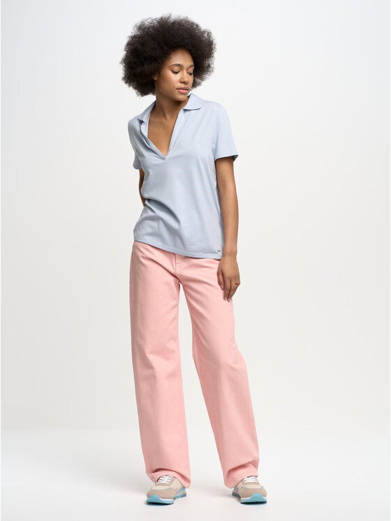 BIG STAR BIG STAR Polo FREMENKA_400_150 Niebieski Regular Fit