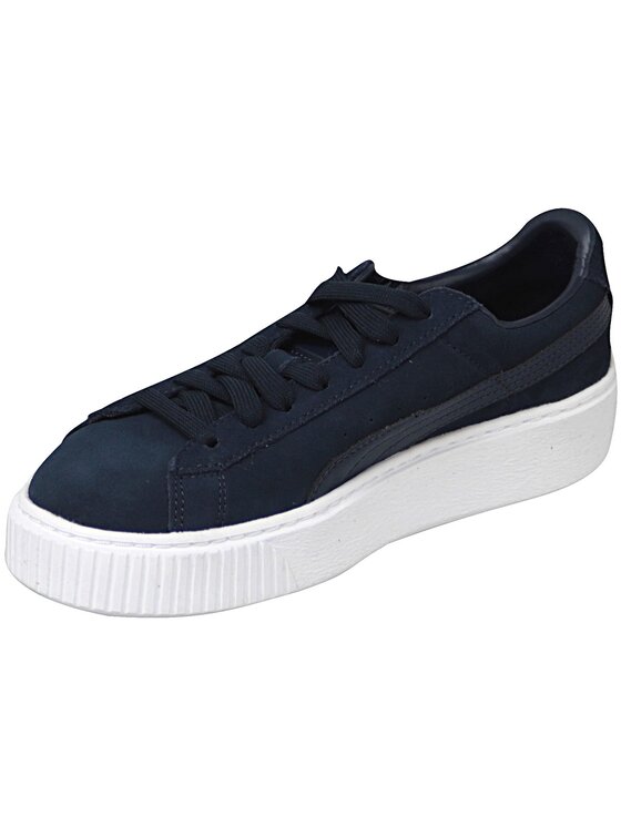 Puma Puma Sneakers Suede Platform JR Blu scuro