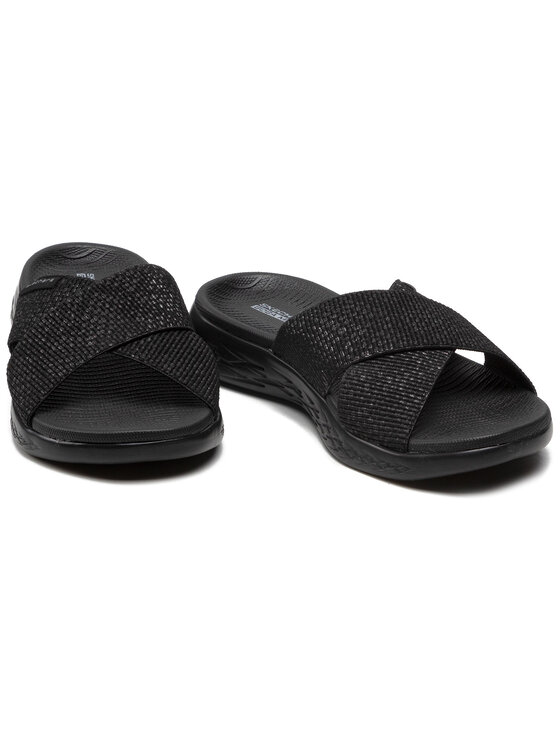 Skechers Skechers Pantoletten On-The-Go 600 16259W/BBK Schwarz