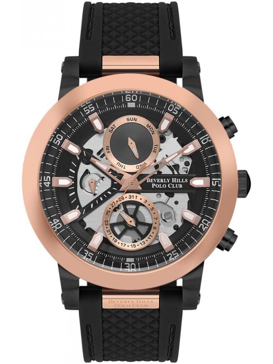Beverly Hills Polo Club Beverly Hills Polo Club Zegarek BP3555X.851 Czarny
