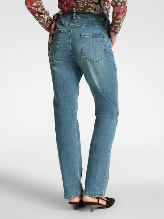 Elena Mirò Elena Mirò Jeans P479P000291N0H4 Turchese Regular Fit