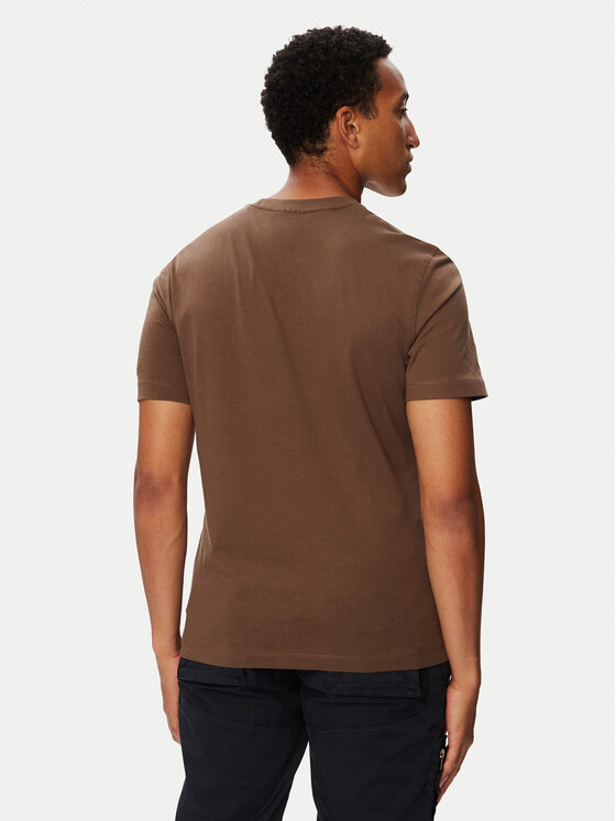 Aeronautica Militare Aeronautica Militare Тишърт 262TS2582UJ00750 Кафяв Regular Fit