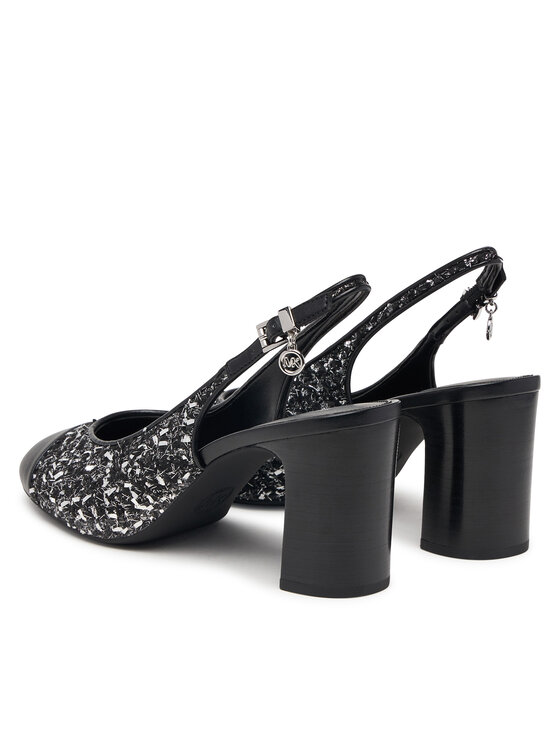 MICHAEL Michael Kors MICHAEL Michael Kors Γοβάκια Piper Flex Sling Pump 40F6PIMP1D Μαύρο