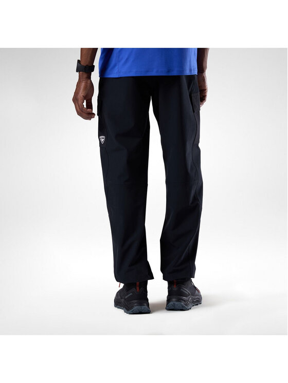 Rossignol Rossignol Spodnie outdoor M Hiking Cargo Pant Czarny Regular Fit