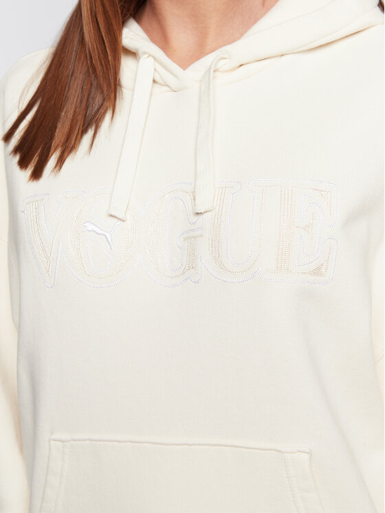 Puma Puma Суитшърт VOGUE 536691 Екрю Oversize