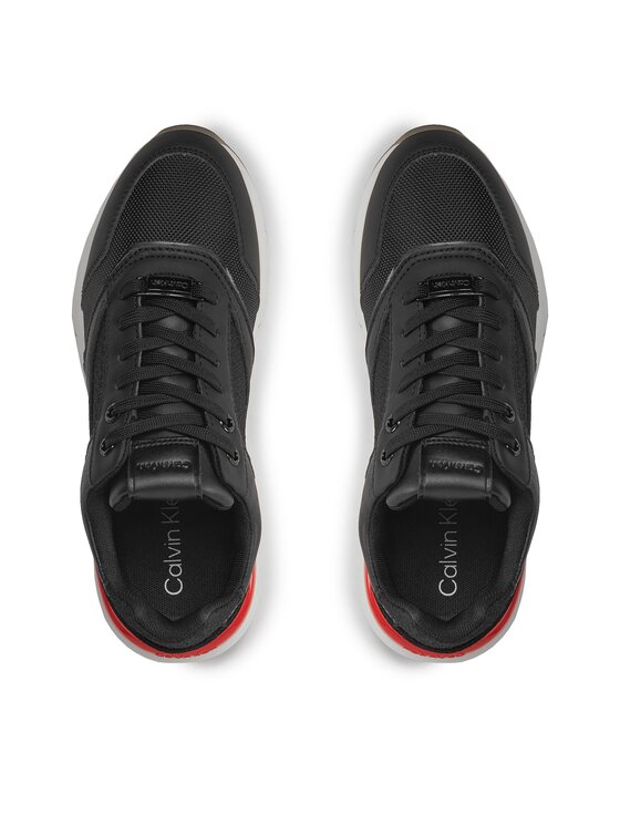 Calvin Klein Calvin Klein Sneakersy Flexi Runner - Nano Mono HW0HW01858 Czarny