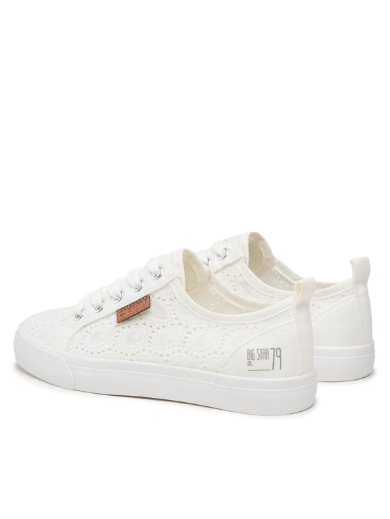 Big Star Shoes Big Star Shoes Tenniskingad W274925 Valge