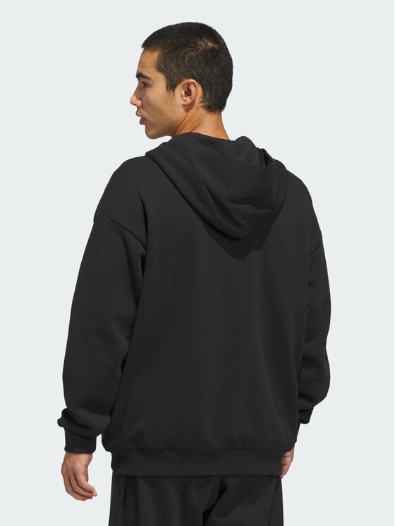adidas adidas Bluza techniczna 159371 Czarny Loose Fit