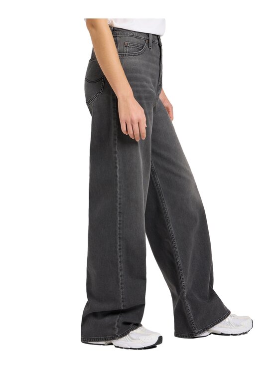 Lee Lee Jeansy 112370895 Szary Relaxed Fit