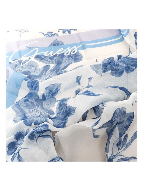 Guess Guess Apaszka Bianca scarf Niebieski