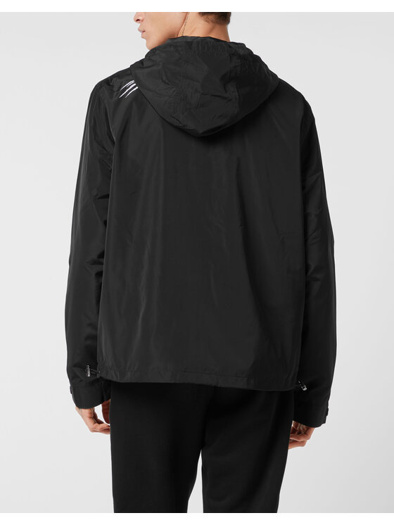Plein Sport Plein Sport Giacca a vento 24049 Nero Regular Fit