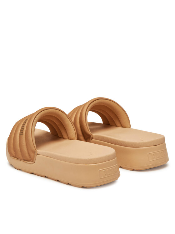 Puma Puma Klapki Karmen Slide Puffy Wns Aqua Metallics PU 400679 02 Złoty