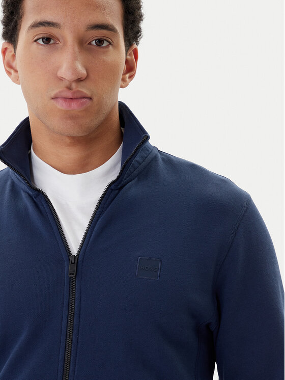 BOSS BOSS Majica dugih rukava 50511709 Plava Relaxed Fit