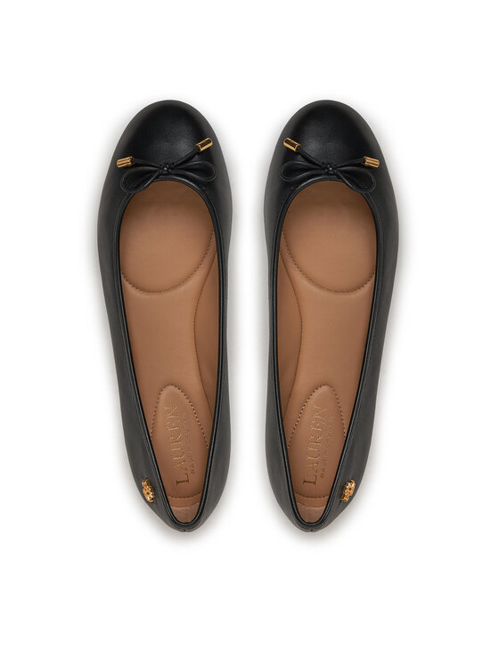 LAUREN RALPH LAUREN Lauren Ralph Lauren Baleriny 802940603001 Czarny
