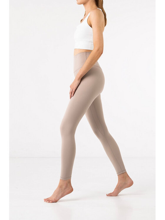 Legginsy Moonholi, Rozmiar M, Beżowe, YOGGINGS LONG