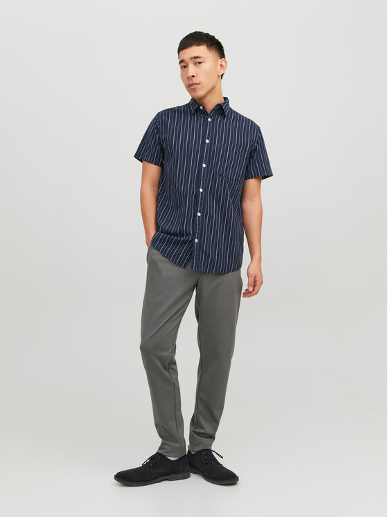 Jack&Jones Jack&Jones Chino hlače Marco 12173623 Siva Slim Fit