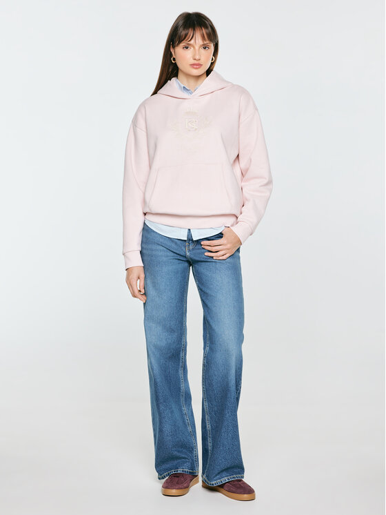 BIG STAR BIG STAR Bluza AFRAJA Różowy Basic Fit
